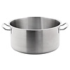 Vogue Garnek niski 18,5 L Ø 360 mm ze stali nierdzewnej 18/10
