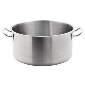 Vogue Garnek niski 18,5 L Ø 360 mm ze stali nierdzewnej 18/10 Vogue Garnek niski 18,5 L Ø 360 mm ze stali nierdzewnej 18/10