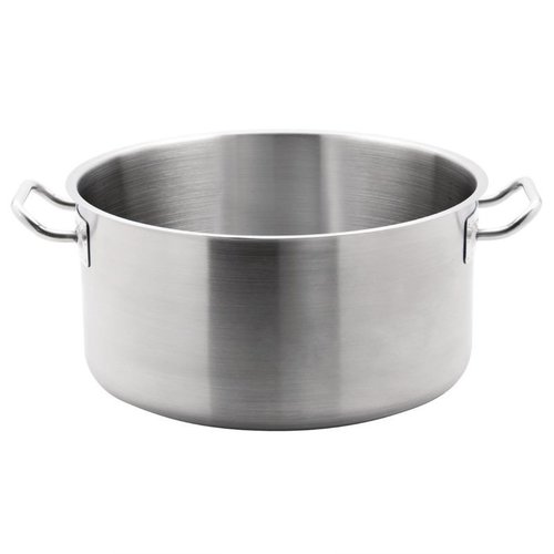 Vogue Stainless Steel 18/10 Low Pot 18,5 L Ø 360 mm Vogue Stainless Steel 18/10 Low Pot 18,5 L Ø 360 mm