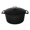 Vogue Black Round Casserole Dish 4Ltr Vogue Black Round Casserole Dish 4Ltr