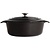 Vogue Black Oval Casserole Dish 6Ltr