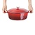Vogue Red Oval Casserole Dish 6Ltr