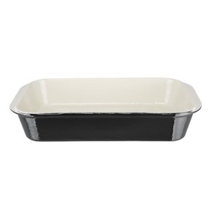 Vogue Black Cast Iron Roasting Dish Large Vogue Black Cast Iron Roasting Dish Large