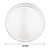 Vogue Hardened Aluminum Pizza Pan ø 305 mm