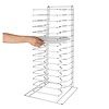 Vogue Pizza Pan Stacking Rack 15 Slot