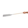 Vogue Aluminium Pizza Peel 305x355x1320 mm, Rectangular with Wooden Handle