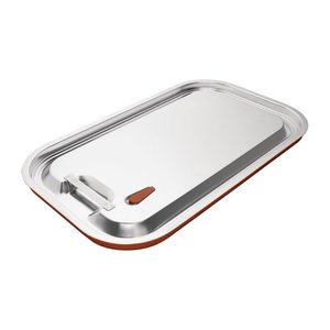 Vogue Stainless Steel Gastronorm Lid 1/1 with Seal Vogue Stainless Steel Gastronorm Lid 1/1 with Seal