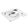 Vogue Stainless Steel Gastronorm Lid 1/4 Notched Vogue Stainless Steel Gastronorm Lid 1/4 Notched