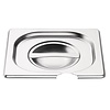 Vogue Stainless Steel Gastronorm Lid 1/4 Notched Vogue Stainless Steel Gastronorm Lid 1/4 Notched