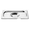 Vogue Stainless Steel Gastronorm Lid 1/1 Notched