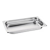 Vogue Stainless Steel Gastronorm Pan 1/3 40 mm Vogue Stainless Steel Gastronorm Pan 1/3 40 mm