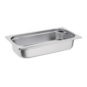 Vogue Stainless Steel Gastronorm Pan 1/3 65 mm Vogue Stainless Steel Gastronorm Pan 1/3 65 mm