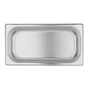 Vogue Stainless Steel Gastronorm Pan 1/3 65 mm Vogue Stainless Steel Gastronorm Pan 1/3 65 mm