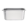 Vogue Stainless Steel Gastronorm Pan 1/3 150 mm Vogue Stainless Steel Gastronorm Pan 1/3 150 mm