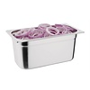 Vogue Stainless Steel Gastronorm Pan 1/3 150 mm Vogue Stainless Steel Gastronorm Pan 1/3 150 mm