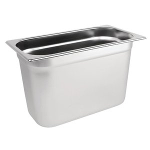 Vogue Stainless Steel Gastronorm Pan 1/3 200 mm