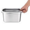 Vogue Stainless Steel Gastronorm Pan 1/4 150 mm Vogue Stainless Steel Gastronorm Pan 1/4 150 mm