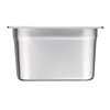 Vogue Stainless Steel Gastronorm Pan 1/4 150 mm Vogue Stainless Steel Gastronorm Pan 1/4 150 mm