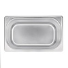 Vogue Stainless Steel Gastronorm Pan 1/4 150 mm Vogue Stainless Steel Gastronorm Pan 1/4 150 mm