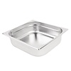Vogue Stainless Steel Gastronorm Pan 2/3 100 mm