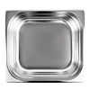 Vogue Stainless Steel Gastronorm Pan 2/3 100 mm