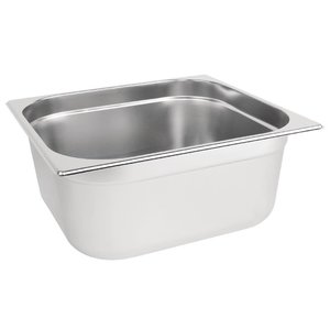 Vogue Stainless Steel Gastronorm Pan 2/3 150 mm Vogue Stainless Steel Gastronorm Pan 2/3 150 mm