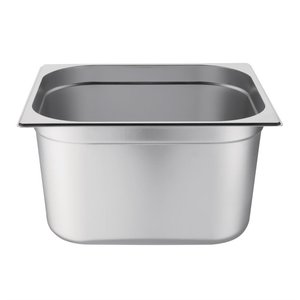Vogue Stainless Steel Gastronorm Pan 2/3 200 mm Vogue Stainless Steel Gastronorm Pan 2/3 200 mm