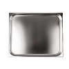 Vogue Stainless Steel Gastronorm Pan 2/1 40 mm