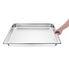 Vogue Stainless Steel Gastronorm Pan 2/1 65 mm Vogue Stainless Steel Gastronorm Pan 2/1 65 mm