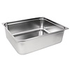 Vogue Stainless Steel Gastronorm Pan 2/1 200 mm