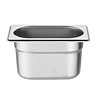 Vogue Stainless Steel Gastronorm Pan 1/9 100 mm Vogue Stainless Steel Gastronorm Pan 1/9 100 mm