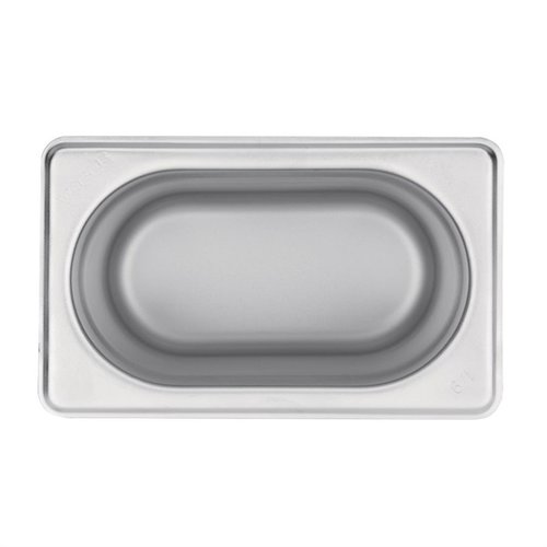Vogue Stainless Steel Gastronorm Pan 1/9 150 mm Vogue Stainless Steel Gastronorm Pan 1/9 150 mm