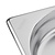 Vogue Stainless Steel Gastronorm Pan 1/9 150 mm