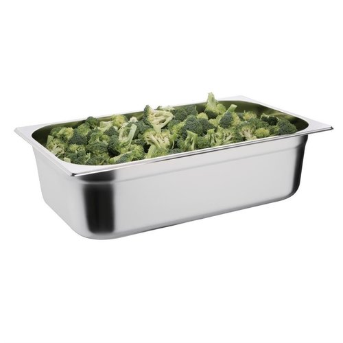 Vogue Stainless Steel Gastronorm Pan 1/1 150 mm Vogue Stainless Steel Gastronorm Pan 1/1 150 mm