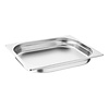 Vogue Stainless Steel Gastronorm Pan 1/2 40 mm Vogue Stainless Steel Gastronorm Pan 1/2 40 mm