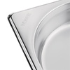Vogue Stainless Steel Gastronorm Pan 1/2 65 mm Vogue Stainless Steel Gastronorm Pan 1/2 65 mm