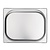 Vogue Stainless Steel Gastronorm Pan 1/2 65 mm