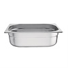 Vogue Stainless Steel Gastronorm Pan 1/2 100 mm Vogue Stainless Steel Gastronorm Pan 1/2 100 mm