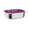 Vogue Stainless Steel Gastronorm Pan 1/2 100 mm Vogue Stainless Steel Gastronorm Pan 1/2 100 mm