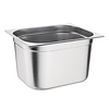 Vogue Stainless Steel Gastronorm Pan 1/2 200 mm