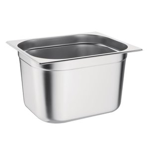 Vogue Stainless Steel Gastronorm Pan 1/2 200 mm