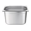Vogue Stainless Steel Gastronorm Pan 1/2 200 mm