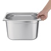 Vogue Stainless Steel Gastronorm Pan 1/2 200 mm