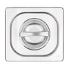 Vogue Stainless Steel Gastronorm Lid 1/6 Vogue Stainless Steel Gastronorm Lid 1/6