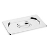 Vogue Stainless Steel Gastronorm Lid 1/4 Vogue Stainless Steel Gastronorm Lid 1/4