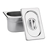 Vogue Stainless Steel Gastronorm Lid 1/4 Vogue Stainless Steel Gastronorm Lid 1/4