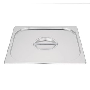 Vogue Stainless Steel Gastronorm Lid 2/3 Vogue Stainless Steel Gastronorm Lid 2/3
