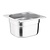 Vogue Stainless Steel Gastronorm Pan 1/6 100 mm