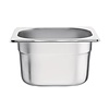 Vogue Stainless Steel Gastronorm Pan 1/6 100 mm Vogue Stainless Steel Gastronorm Pan 1/6 100 mm