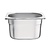 Vogue Stainless Steel Gastronorm Pan 1/6 100 mm